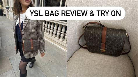 YSL MONOGRAMME SATCHEL REVIEW + TRY ON 